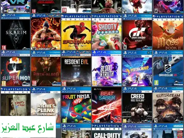 استمتع بعالم الواقع الافتراضي مع ألعاب PS4 VR! 10...