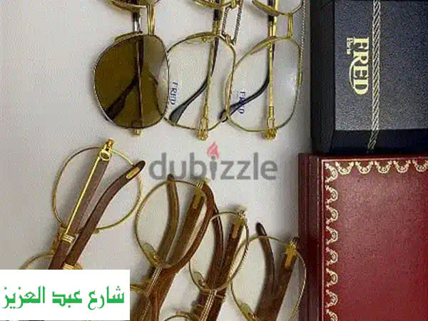 أعلى سعر لنظارات Cartier و Fred الأصلية في مصر! نأتيك أينما كنت.