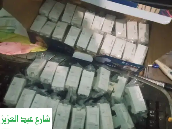 فرصة ذهبية! 40 لقمة نت CAT6 فينوس + 15 هاتف + 120 سدادة -...