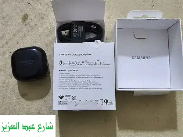 سماعة Samsung Buds Live - حالة ممتازة! تجربة صوتية غنية بسعر لا يُصدق!