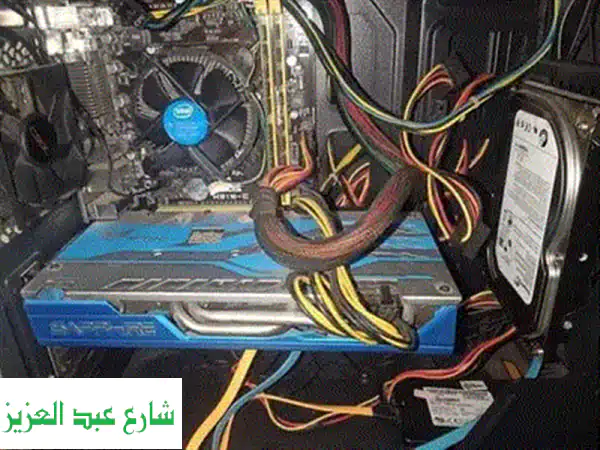 كمبيوتر مكتبي قوي بسعر لا يُصدق! 💻  i5 الجيل السادس + شاشة 24 بوصة