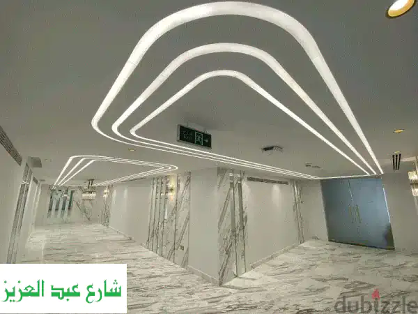 ديكورات جبس بورد راقية: تصميمات هندسية عصرية،...