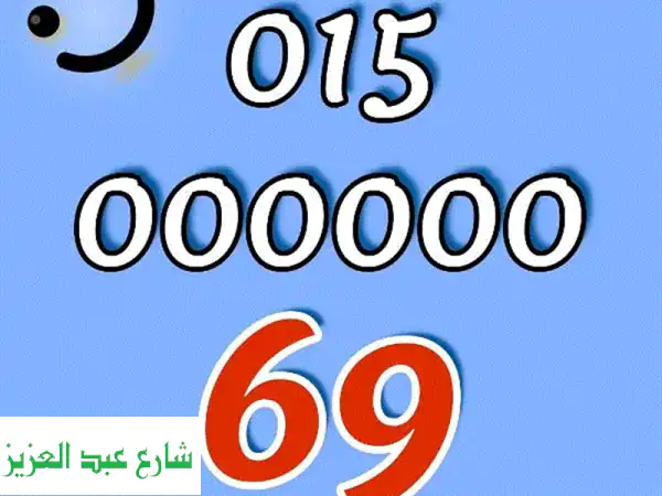 رقم مميز فريد 0000006: فرصة ذهبية لرجال الأعمال!