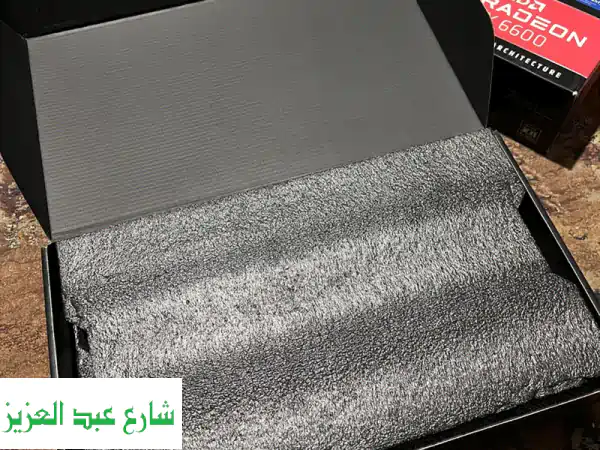 كارت شاشة AMD RX 6600 8GB - 3 مراوح - حالة ممتازة! (ضمان 6 أشهر)