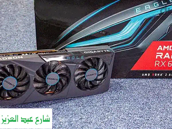 كارت شاشة AMD RX 6600 8GB - 3 مراوح - حالة ممتازة! (ضمان 6 أشهر)