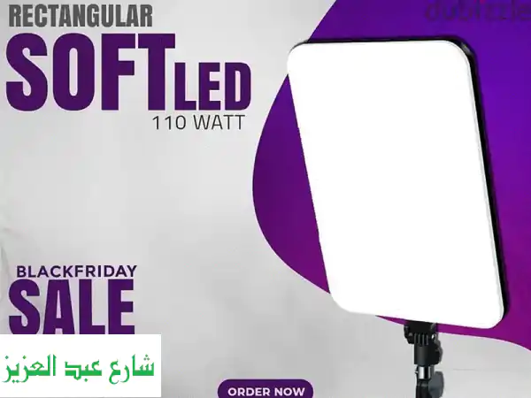 ضوء سوفت لايت مستطيل 110 وات - جديد تمامًا! ✨