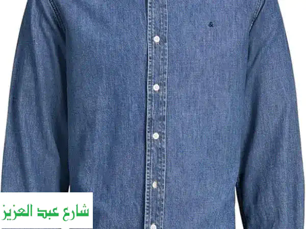 شيرت جينس Jack & Jones مقاس Medium - جديد تمامًا! 🔥