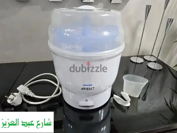 معقم زجاجات أطفال فيليبس أفنت الكهربائي: تعقيم...