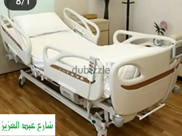 سرير طبي أمريكي فاخر - هيل روم: متانة وقوة تحمل تصل إلى 250 كجم!