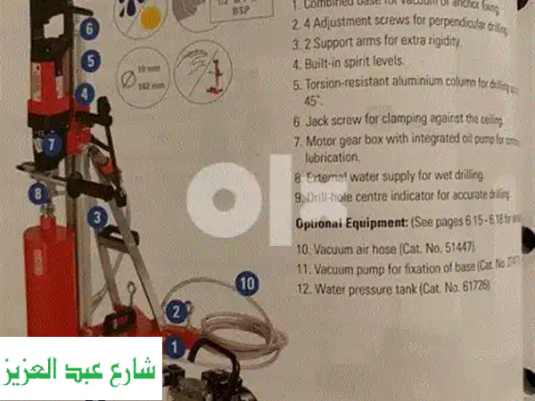 مُثاقِب ريجيد الأساسية (Core Drill) للبيع - سعر مُخفض!...