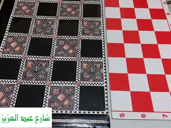 طاولة شطرنج كاملة جديدة - جودة عالية من دار السلام!