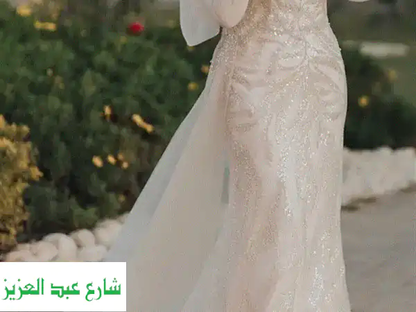 فستان خطوبة أحلامك - أوف وايت، استخدام مرة واحدة فقط!