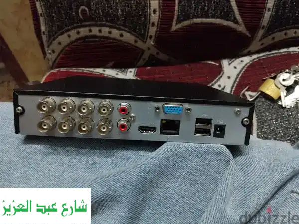 ديرب نجم 6 كاميرات مراقبة Dahua + هارد 1 تيرا + شاشة عرض -  مثل الجديد!