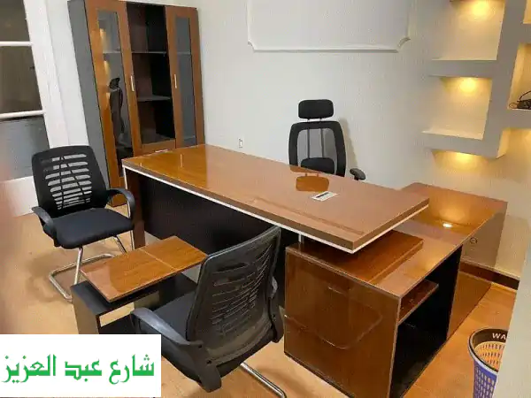 مكتب مدير فاخر مستورد - تصميم عصري وأداء متميز من مودرن للأثاث المكتبي