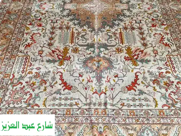 سجاد يدوي فاخر: تحفة فنية تُضفي أناقة على منزلك من...