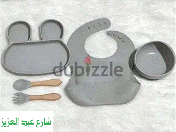 أطباق سيليكون آمنة ١٠٠٪ للأطفال 👶 -  BPA Free مع...