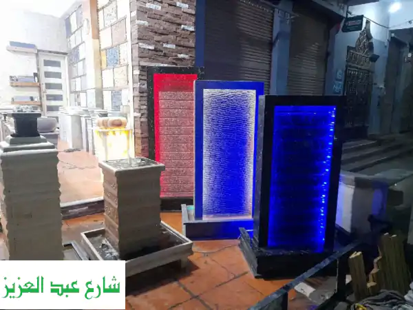 شلالات رخام طبيعي فاخره: تصميم يدويّ يُضفي لمسة...