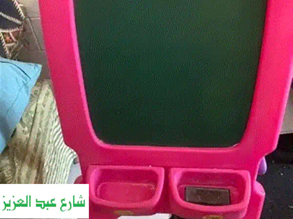 سبورة وجهين سحرية للأطفال! ✏️🎨 (طباشير + ماركر)