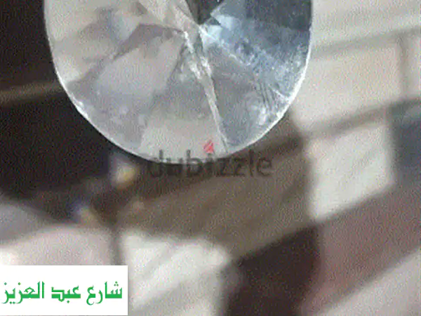 نجفة نحاس أصلي فاخرة مع كريستال شفاف - قطعة فنية تُضيء منزلك