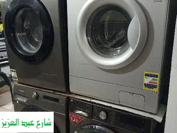 غسالات سامسونج و LG  (فرز ثاني وكسر زيرو) بخصم 40% -...
