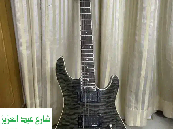 جيتار Cort KX1 Q رمادي فحمي شفاف - حالة ممتازة!