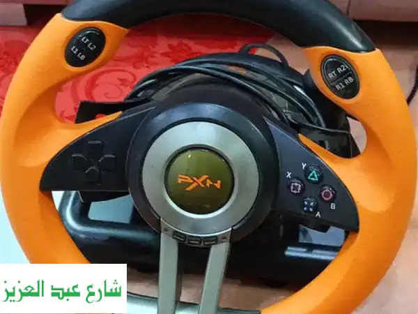 تجربة قيادة حقيقية! عجلة قيادة PXN V3 للألعاب -  خصم خاص!