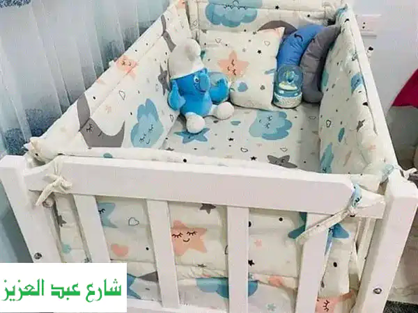 سرير أطفال هزاز متعدد الوظائف - الراحة والأمان لطفلكِ!