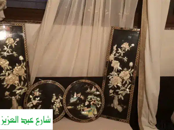براويز شينواه أصلية من الثمانينات - تحفة فنية يدوية!