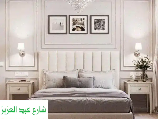 سرير كابيتوني فاخر: نوم ملكي مع سرير قطيفة من...