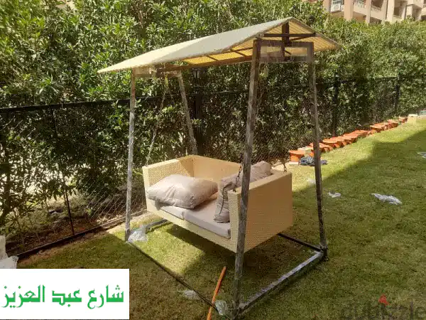 راحة فاخرة مع أراجيح رتان A.Y.S: أجمل تصميمات الحدائق!