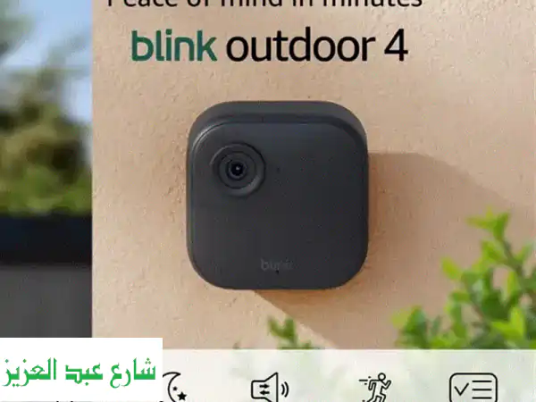 كاميرا أمن منزلية Blink Outdoor 4 الجديدة - حماية ذكية...