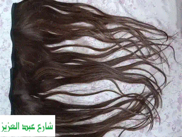 شعر مستعار طبيعي بني قصير - تألقي بثقة وجمال طبيعي!