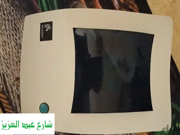 طابعة باركود Zebra احترافية - كالجديدة!  وفر المال! 
