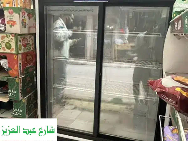 ثلاجة أوغور التركية - ثنائية الباب - حالة ممتازة -...