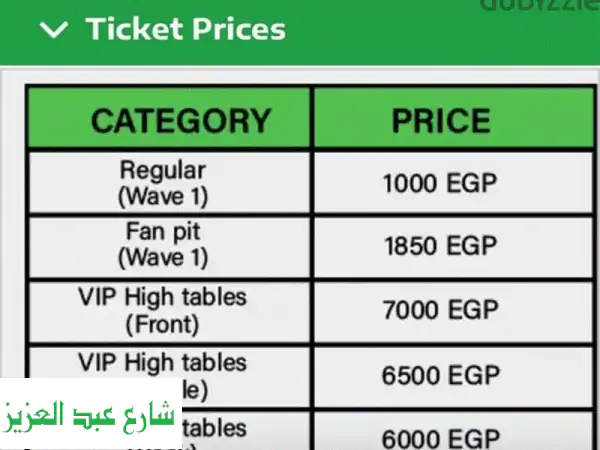 فرصة ذهبية! تذكرتان VIP لحفلة عمرو دياب - أول صف!