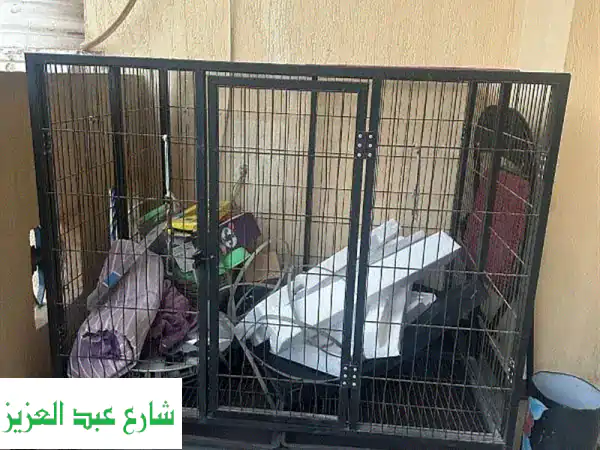 بيت كلاب فاخر من الحديد الفورجي - مسكن آمن ورحب...