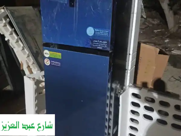 ثلاجة يونياير سوبر تيك نوفروست 420 لتر - عرض خاص للعرائس!
