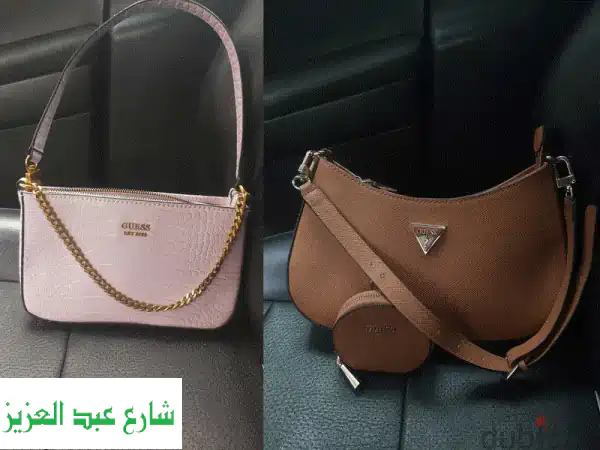 حقيبة Guess نسائية أصلية - كالجديدة!  فرصة لا تُفوّت