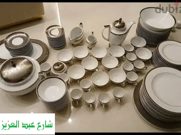 طقم عشاء فاخر بافاريا من شيفلد (12 قطعة) - فرصة لا تُفوّت!