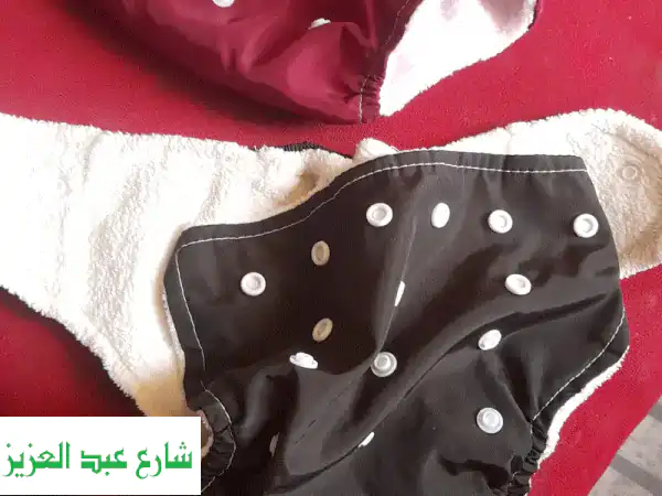 ودّعِ قلق التغيير! بامبرز مشمع مبطّن قابل للغسل -...