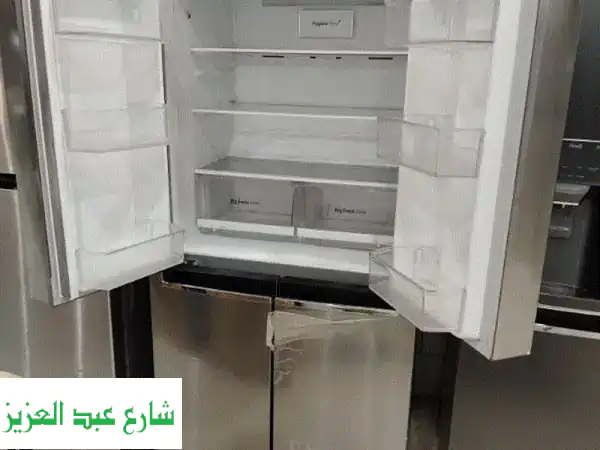 ثلاجة LG 4 أبواب 530 لتر - استيراد كسر زيرو! عرض لا يُفوّت!