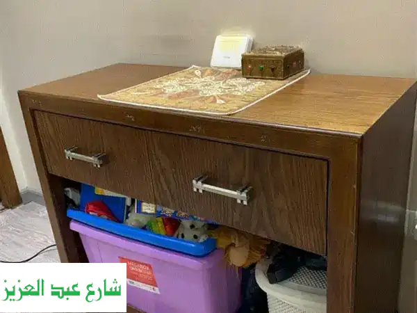 مكتبة خشب فاخرة - 4 قطع - تصميم عصري أنيق
