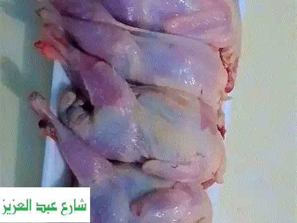 سمان بلدي طازج - تربية منزلية، مدبوح ومنظف، جاهز للطبخ!