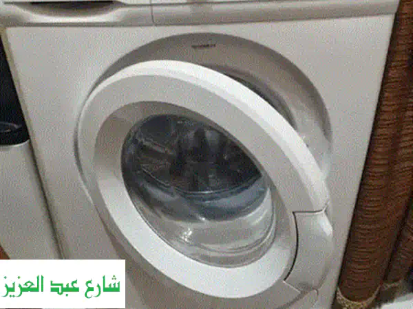 غسالة ملابس + مجفف ملابس مستعملان بحالة ممتازة! (وايت ويستينج هاوس وفاجور)