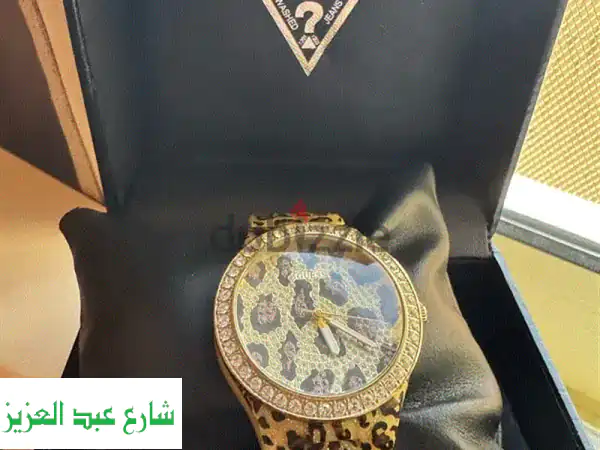 ساعة Guess حريمي فاخرة - فرصة ذهبية بسعر لا يُصدق! ✨