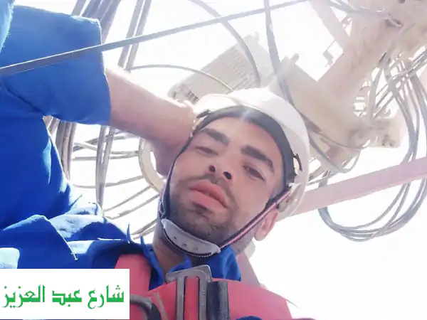 فني متخصص في شبكات اتصالات الأبراج (فودافون،...