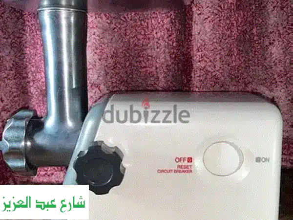 فرامة لحم باناسونيك 1300 واط - كالجديدة! (استخدام...