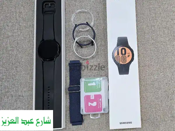 ساعة سامسونج Galaxy Watch 4 (44مم) مع 3 غطاء و 7 واقيات...
