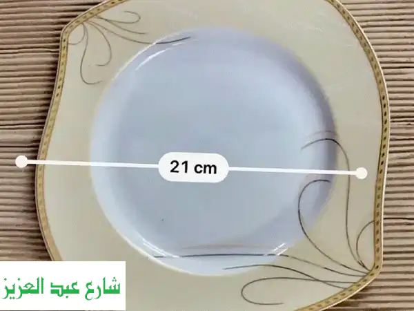 طقم عشاء فاخر فلبيني - 70 قطعة!  أضف لمسة أناقة لحدائك!