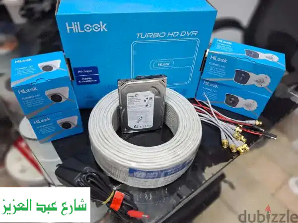 نظام كاميرات مراقبة كامل بـ 4999 جنيه فقط! 🏡...